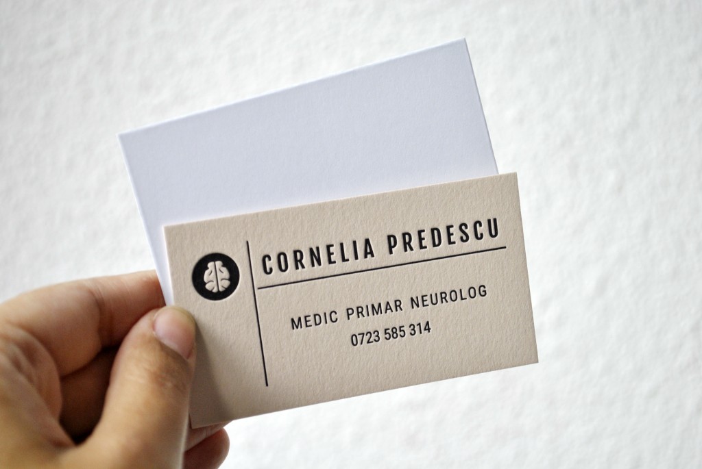 custom letterpress calling cards
